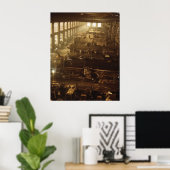 Locomotive Shop, 1942 Poster (Thuiskantoor)