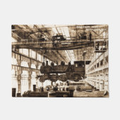 Locomotive Works Battle Creek Michigan Grand Trunk Deurmat (Voorkant)