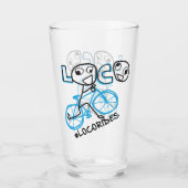 LOCORides pint glas (Voorkant)