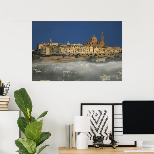 Locorotondo Poster (Thuiskantoor)