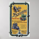  Locotite Steam Engine Advertisement Poster (Voorkant)