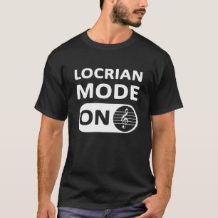 Locrian Music Mode aan - Mannen T-shirt