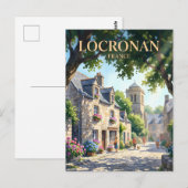 Locronan Frankrijk Briefkaart (Voorkant / Achterkant)