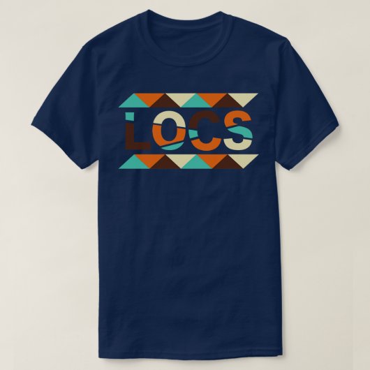 Locs Retro T-shirt (Design voorkant)