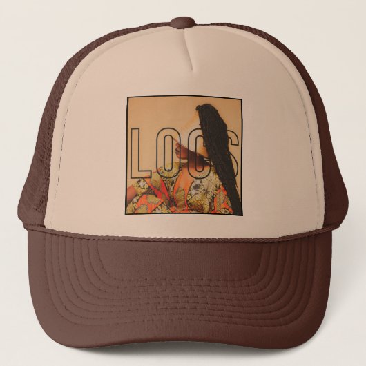 Locs Trucker Hoed Pet (Voorkant)