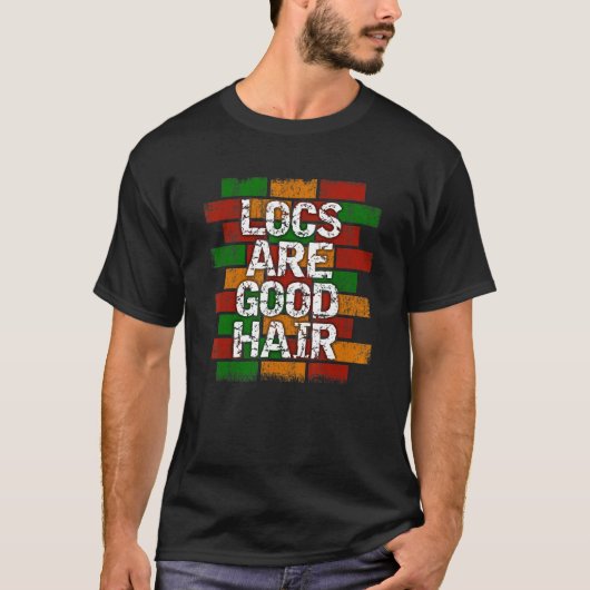 Locs zijn goede luchtafschermingen t-shirt (Voorkant)