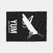 Locust John The Baptist Funny Christian New Testam Fleece Deken (Voorkant (Horizontaal))