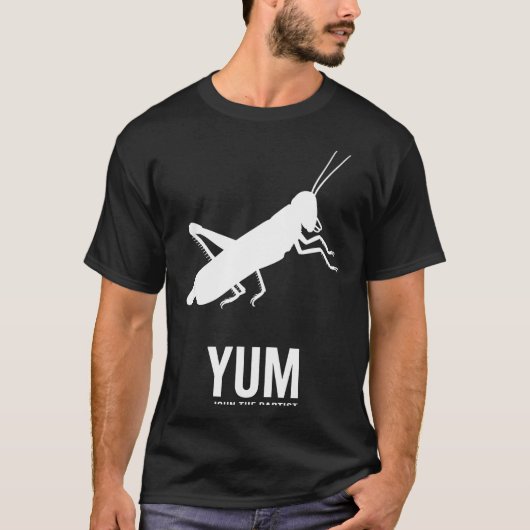 Locust John The Baptist Funny Christian New Testam T-shirt (Voorkant)