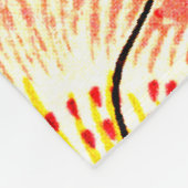 Lodden, kleurrijk vintage patroon van William Morr Fleece Deken (Hoek)