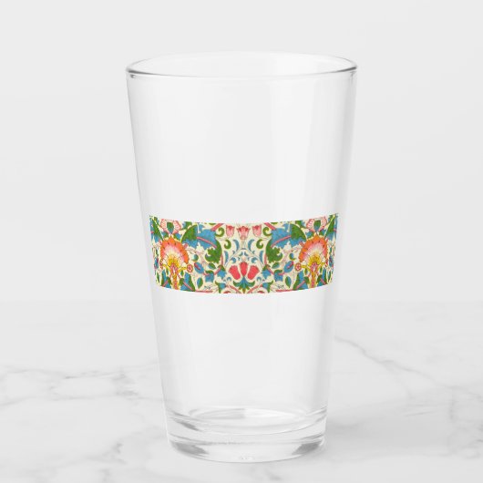 Lodden Roos (door William Morris) Glas (Voorkant)