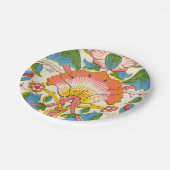 Lodden Roos (door William Morris) Papieren Bordje (Gekanteld)