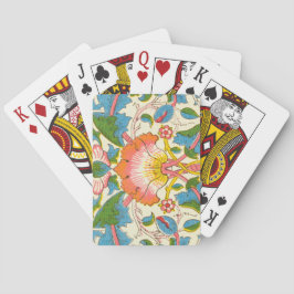 Lodden Roos (door William Morris) Pokerkaarten