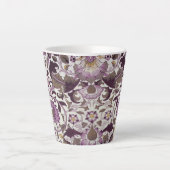 Lodden Wildflower Floral William Morris Latte Mok (Voorkant)
