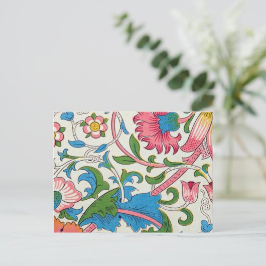 Lodden, William Morris Briefkaart (Staand voorkant)