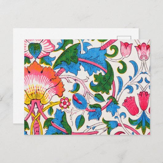 Lodden, William Morris Briefkaart (Voorkant / Achterkant)