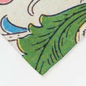 Lodden, William Morris Fleece Deken (Hoek)