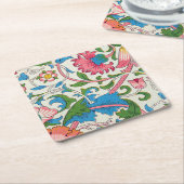 Lodden, William Morris Kartonnen Onderzetters (Schuin)