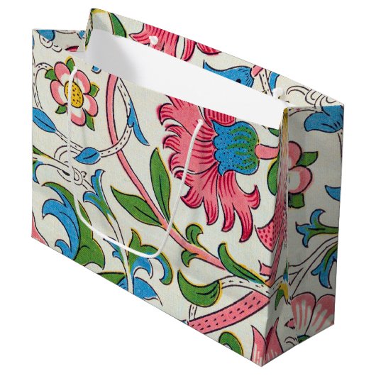 Lodden, William Morris Large Gift Bag Groot Cadeauzakje (Voorkant Gekanteld)