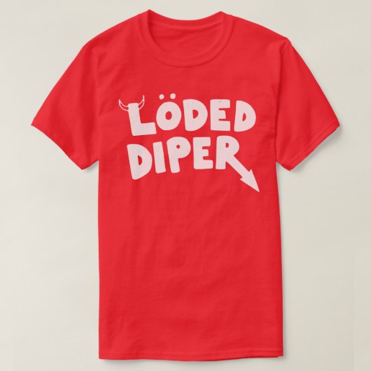 Loded Diaper T-shirt (Design voorkant)