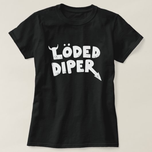 Loded Diper 1 T-shirt (Design voorkant)