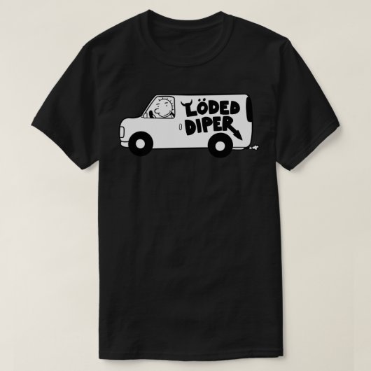 Loded diper van Sticker T-shirt (Design voorkant)