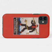 Loden Ski Clothes Skiing Advertisement Poster Case-Mate iPhone Case (Achterkant (horizontaal))