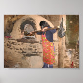 L'odeur du pin á l'huile Oils Atwork Poster (Voorkant)