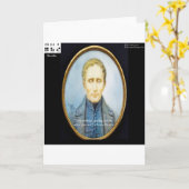 Lodewijk Braille Famous Quote Kaart (Gele Bloem)