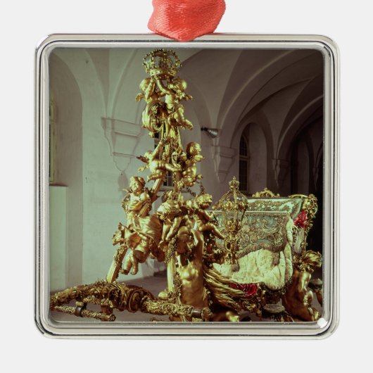 Lodewijk II-slee gebouwd 1872-80 Metalen Ornament (Voorkant)