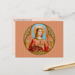 Lodewijk IX de Koning (BK 004) Briefkaart