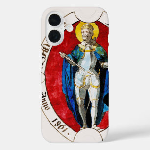 Lodewijk IX van Frankrijk Patroon van Koningen iPhone 16 Hoesje