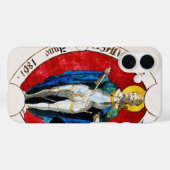 Lodewijk IX van Frankrijk Patroon van Koningen Case-Mate iPhone Case (Achterkant (horizontaal))