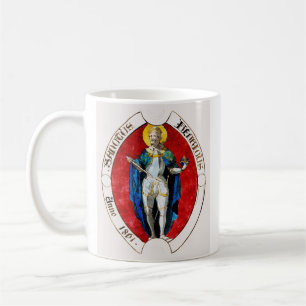 Lodewijk IX van Frankrijk Patroon van Koningen Koffiemok
