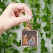 Lodewijk IX van Frankrijk Patroon van Koningen Kun Sleutelhanger (Hand)