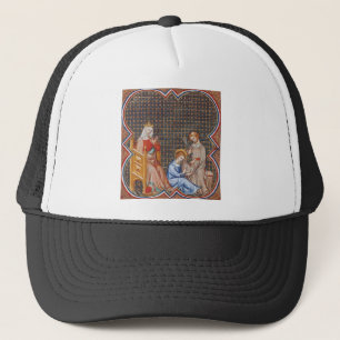 Lodewijk IX van Frankrijk Patroon van Koningen Kun Trucker Pet