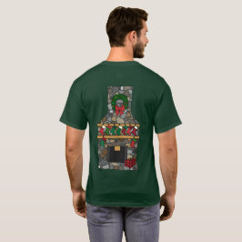 Lodge Christmas 2024 (witte tekst) T-shirt