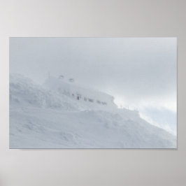 Lodge Draga Karolina op de grote berg Snežnik Slov Poster