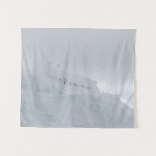 Lodge Draga Karolina op de grote berg Snežnik Slov Wandkleed (Voorkant (horizontaal))