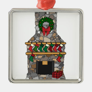 Lodge Fireplace Ornament