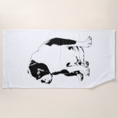 Lodge Pool, Clear Lines Strandlaken (Voorkant)