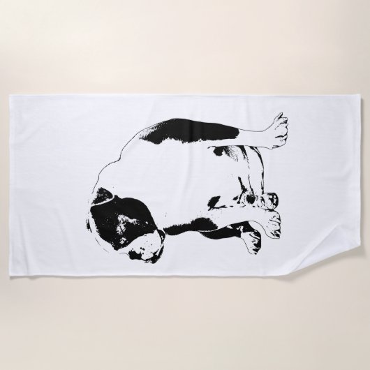 Lodge Pool, Clear Lines Strandlaken (Voorkant)