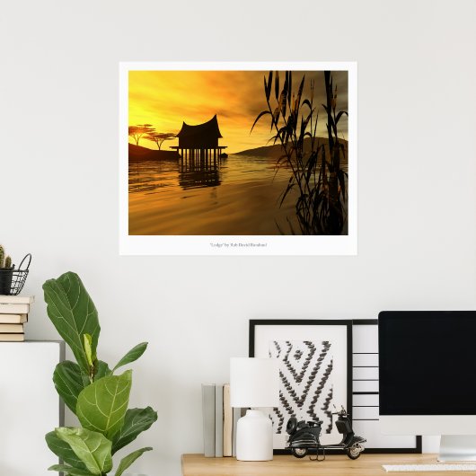 Lodge Poster (Thuiskantoor)