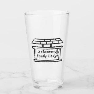 Lodge Sign Tumbler glas