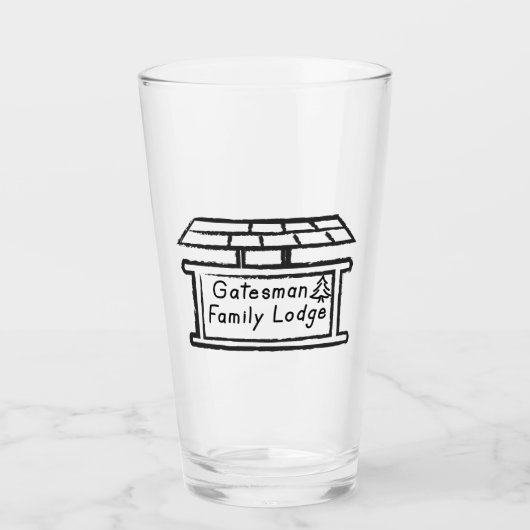 Lodge Sign Tumbler glas (Voorkant)