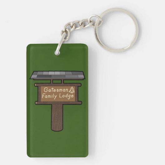 Lodge Sleutelhanger (achterkant)