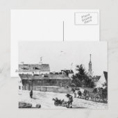 Lodging bij de Rosenthaler gate Briefkaart (Voorkant / Achterkant)