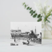 Lodging bij de Rosenthaler gate Briefkaart (Staand voorkant)