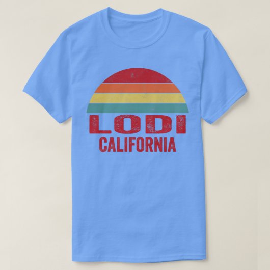 Lodi California T-shirt (Design voorkant)