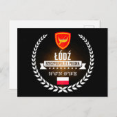 Łódź Briefkaart (Voorkant / Achterkant)