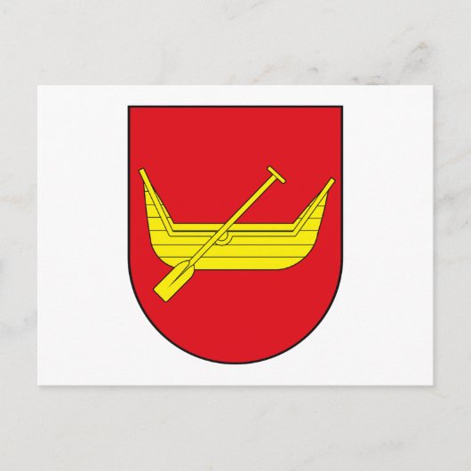 Lodz Coat of Arms Briefkaart (Voorkant)